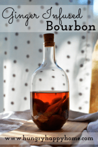 Ginger Infused Bourbon