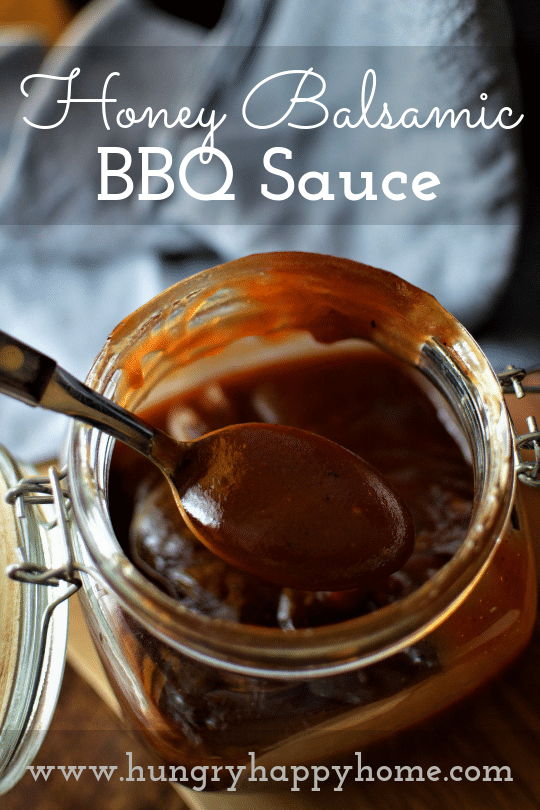 honey balsamic bbq sauce