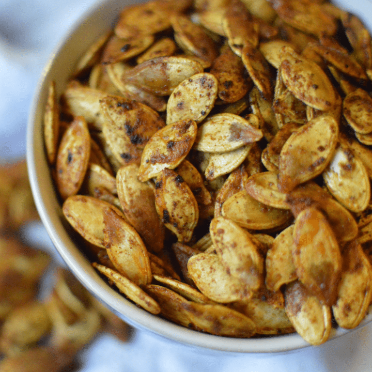 Chili Lime Roasted Pumpkin Seeds