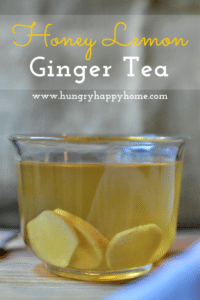 Honey Lemon Ginger Tea