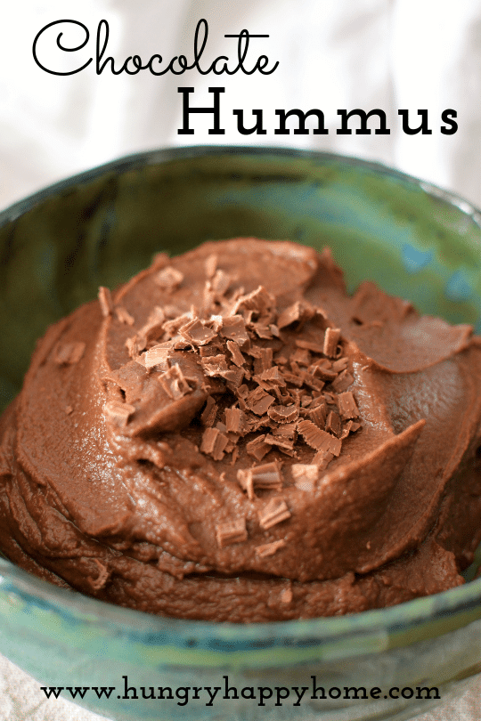 chocolate hummus