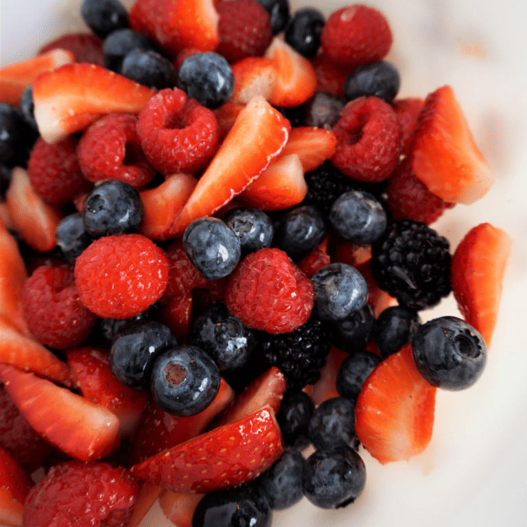 Mixed Berry Fruit Salad