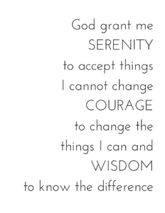 serenity prayer printable