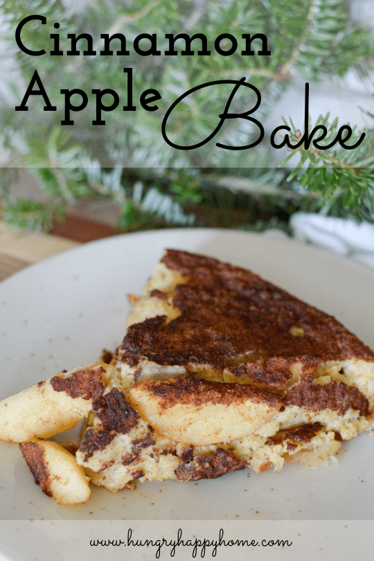 cinnamon apple bake