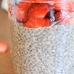 vanilla cinnamon chia pudding