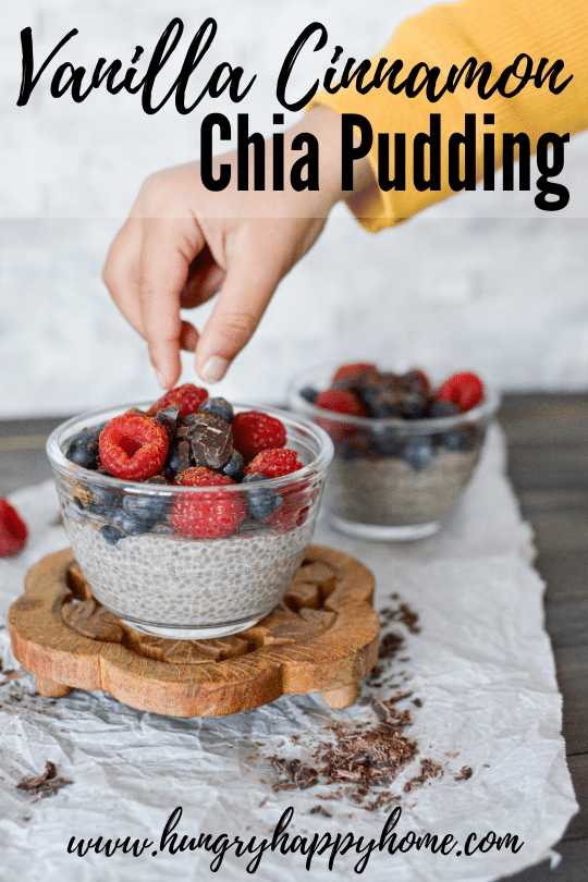 Vanilla Cinnamon Chia Pudding