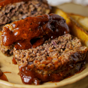 Feature image of amazing meatloaf