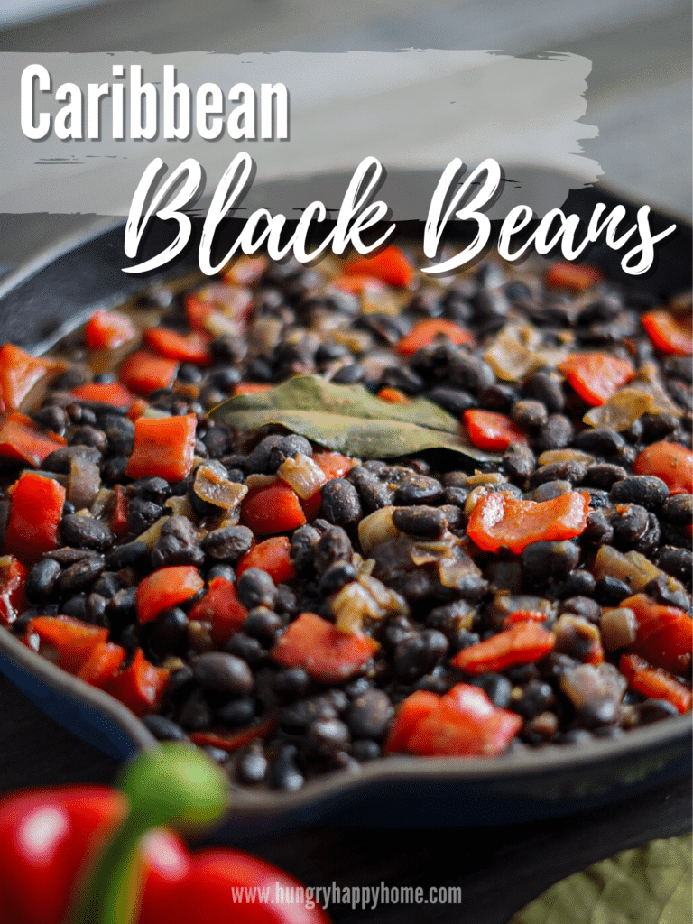 Caribbean black beans