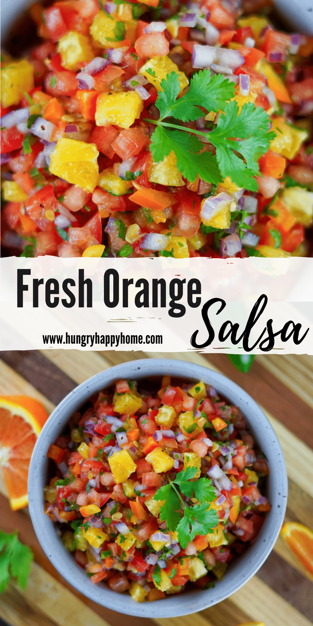 Fresh Orange Salsa - Hungry Happy Home