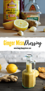 ginger miso dressing