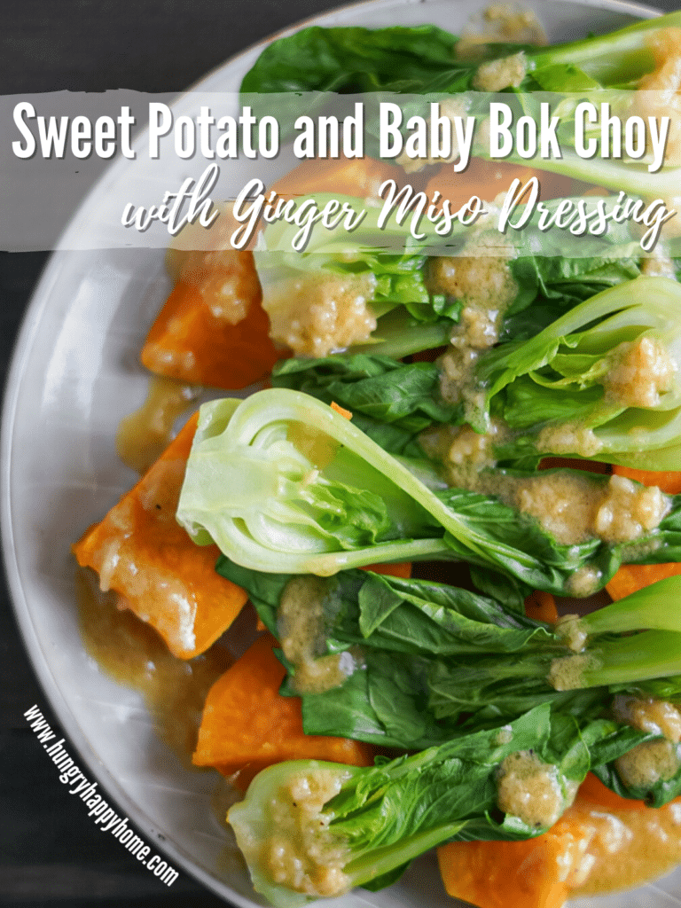 Sweet Potato and Baby Bok Choy