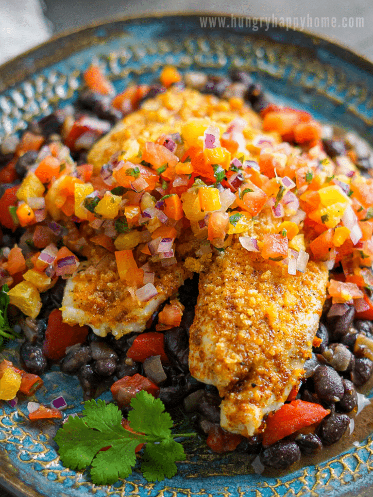 crusted tilapia