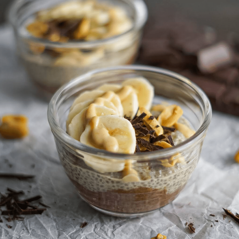 Peanut Butter Cup Chia Pudding