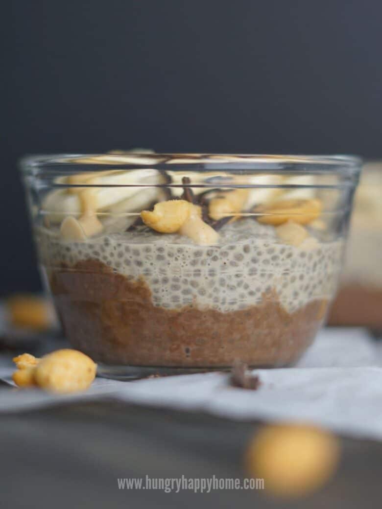 Peanut Butter Cup Chia Pudding