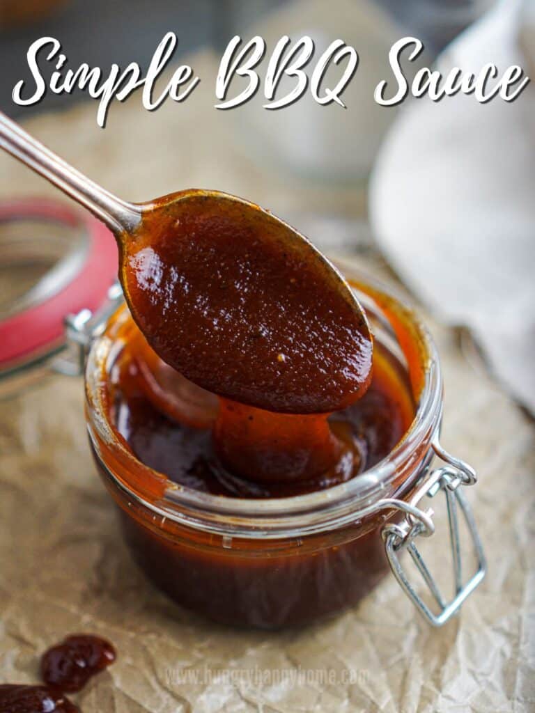Basic Bbq Simple BBQ Sauce - Hungry Happy Home